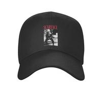 Baseball Cap Scarface Hats Adult Outdoor Retro Music Hats Sun Hat Sun Caps Adjustable Polyester Summerbirthday Gift