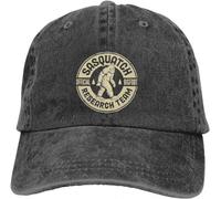 Baseball Cap Snapback Sun Hat Bigfoot Sasquatch Multicolor Hat Peaked Women's Cap Research Team Vintage Personalized Visor Protection Hats for Men Women Multicoloured