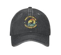Baseball Cap Snapback Sun Hat Fashion Pure Cotton Don't Follow Me I Do Silly Things Baseball Cap Men and Women Personality Men and Women Climb Mountain Daddy Hat Summer Hip hop Birthday Gift