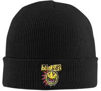 Baseball Cap Snapback Sun Hat Hats are Warm and Stylish Blink 182 Punk Smile Knitted Hip Hop Bonnet Autumn Winter Outdoor Beanies for Men Women Adult Friendship Gift Birthday Men Women Multicoloured