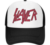 Baseball Cap Snapback Sun Hat Heavy Metal Rock Slayers Men's and Women's Letter Print Baseball Cap Adjustable Trucker Hat with Sun Protection Snapback Spring Birthday Gift for Men Women