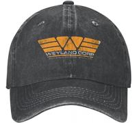 Baseball Cap Snapback Sun Hat Hip Hop Baseball Cap Adjustable Hat Weyland Corp Building Better Worlds Summer Cap Aliens Alien Movie Yutani Denim Casquette Gift for Men Women