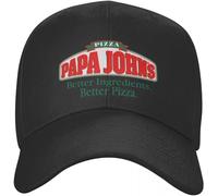 Baseball Cap Snapback Sun Hat Men's and Women's Baseball Cap Military Tactical Hat Pizza Papa Johns for Men Women