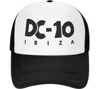 Baseball Cap Snapback Sun Hat Men's and Women's Classic Baseball Cap Adjustable Trucker Cap Hip Hop Style DC 10 Ibiza Club for Men Women