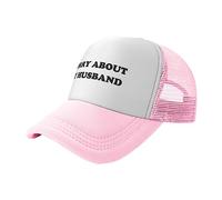 Baseball Cap Sorry About My Husband Black Trucker Hats Comfortable Baseballcaps Classic Denim Dad Hat for Cycling Running Camping