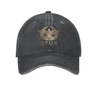 Baseball Cap SPQR Baseball Cap with Standard Shield of The RoMen Empire Worn Denim Snapback hat Unisex Style Spart0n Outdoor Summer Hats Casual Gift