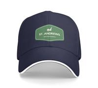 Baseball Cap St Andrews in Scotland Golf Old Course Travel Destination Logo Baseball Cap Golf Hat Man Rave Beach Outing Women's Cap Men's