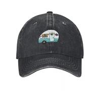 Baseball Cap Summer Happy Camper Van Sports Rugby Woman Men's