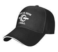 Baseball Cap This is How I Roll Dadcap Leisure Baseballcap Classic Trucker Hat for Camping Travel Hunting