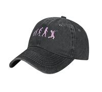 Baseball Cap Trombone Evolution Baseball Hat Classic Hiking Hat Teen Girls Hip Hop Cap, for Tennis, Outdoor, Cycling, 55-59cm
