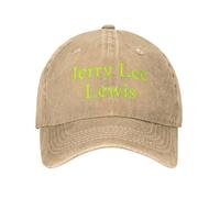 Baseball Cap Unisex and Fashionable Colorful Portrait of The Wonderful Singer Jerry Lee Lewis Cap Cowboy Hat hat Man for The Sun Woman hat Men's Sports Outdoor Gifts
