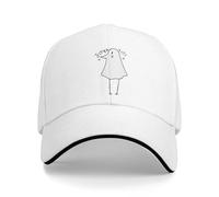 Baseball Cap Unisex Cute Goodnight Sandwich Hat, Hip-Hop Polyester Anime Sun Hat Adjustable Dad Hat Summer