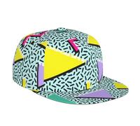 Baseball Cap Unisex Snapback Flat Bill Hats Adjustable Casual Fashion Hip Hop Hat for Men Women