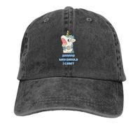 Baseball Cap Unisex Style Annnnd Why Should I Care Baseball Caps Peaked Cap Cute Unicorn Cartoon Sun Shade Hats for Men Women Gift