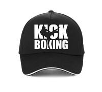 Baseball Cap Unisex Style Kick Boxinger MMA Baseball Cap Cotton Print Letter Boxing caps for Men Women Hip Hop Adjustable Snapback hat Outdoor Gift