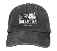 Baseball Cap Unisex Style Summer Cap Sun Visor Eat at The Cantee Hip Hop Caps Meowscular Cartoon Cowboy Hat Peaked Hats Gift