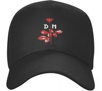Baseball Cap Unisex Sun Hat Classic Unisex Electronic Rock Depeche Cool Mode Baseball Cap Adult Adjustable Dad Hat for Men Women Hip Hop Snapback Hats Birthday Gift Multicoloured