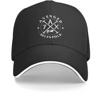 Baseball Cap Unisex Sun Hat White Avenged Sevenfold Rock A7X Summer Baseball Caps Men Unisex Male Beach Golf Hat Peaked Cap Birthday Gift