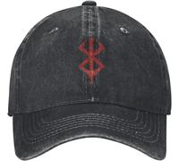 Baseball Cap Vintage Berserk Brand of Sacrifice s Unisex Style Distressed Denim Sun Cap Outdoor Running Golf Soft Hat Gift Cool