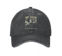 Baseball Cap Vintage The Unisex Baseball Cap, Distressed Denim Hats, Morrissey, Outdoor, All Seasons, Travel Gift, 1980 Gift