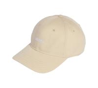 adidas Unisex Linear Embroidery Baseball Cap, Crystal Linen/White, S-M