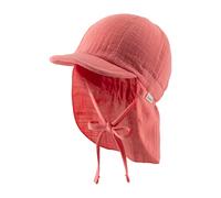 Baseball cap with neck cover for girls Sterntaler Rose 51/53 cm