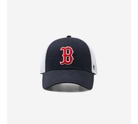 Baseball Cap With Press Stud Fastening - Boston Red Sox / Red And Navy Blue