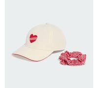 BASEBALL CAP WITH SCRUNCHY
