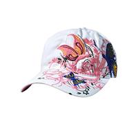 Baseball Cap Women Ladies Butterfly Embroidery Baseball Cap Snapback Hat Sun Hats Trucker Hat Duck Caps Fashion Trend Sun Visor White