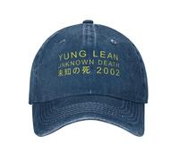 Baseball Cap Yung Lean Washed Unknown Death 2002 Vintage Sun Trucker Summer Female Male Hunting Camping