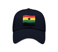 Baseball Caps Adjustable Ghana National Flag Baseball Caps Adjustable World Cup Dark Blue
