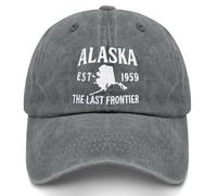 Baseball Caps Dad Hat for Men Vintage Baseball Cap Adjustable, Embroidered-gray, One size