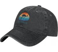 Baseball caps for Men and Women,Australia Kangaroo Washed Baseball Cap Bondi Beach Cute Trucker Hat Spring Unisex-Teens Running Casual Snapback Cap Cool