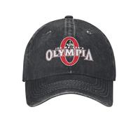Baseball caps for Men and Women,Olympia Joe Weider Sun Baseball Cap Fashion Unisex Men Washed Trucker Hat Sun-Proof Custom DIY Tennis Skate Baseball Caps