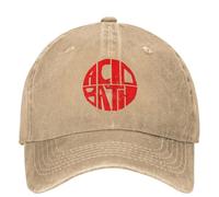 Baseball caps，Rock Band The Acid Bath Logo Washed Baseball Cap Vintage Hip Hop Hats Summer Couple Women Outdoor Sports Baseball Caps，Girlfriend Gifts