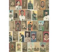 Baseball Card Collector Log Book: Sport trading card collection journal | Inventory tracking and record keeping logbook to sort collectable sporting cards | Old 1800's - early 1900's card cover