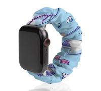 Baseball Cartoon Watch Bands Elastic Straps Wristbands Replacement Sports Strap Compatible with Apple Watch 42mm/44mm