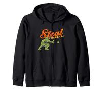 Baseball Catcher Quote Steal I Dare Ya! Player Meme Zip Hoodie