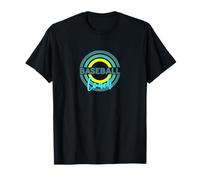 Baseball Coach with Modern Baseball Circles T-Shirt