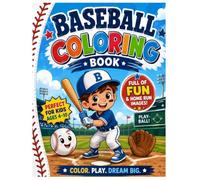 Baseball Coloring Book for Kids