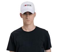 Baseball Dad Cap I Love Zoe Casquette Hats for Dad Gifts for Men