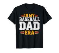 Baseball Dad Who Fully Era Field Little League Parent T-Shirt