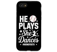 Baseball Dance Mom He Plays She Dances Mom Of Both Case for iPhone SE (2020) / 7 / 8