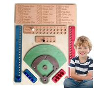 Baseball Dice Game | Baseballs Board Games | Tabletops Baseball Boards Gamee with Dice and Ball, Enhance Cooperation and Social Ski Ll, Interactive Double Battle Table Game