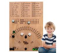 Baseball Dice Wooden Baseball Table Dice Table Strategic