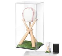 Baseball Display Case - Acrylic Collectible Box | 12cm UV-Proof Cube