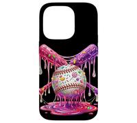 Baseball Drip Bats Sugary Candy Melting Boys Sports Dripping Case for iPhone 14 Pro