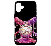 Baseball Drip Bats Sugary Candy Melting Boys Sports Dripping Case for iPhone 16 Plus