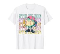 Baseball Drip for Boys Back to School Girls Retro 9th grade T-Shirt