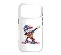 Baseball Drip Ice Cream 4th July American Flag Dabbing Case for iPhone 17 Pro
